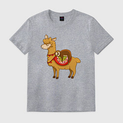 Мужская футболка Лама и ленивец