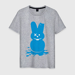 Футболка хлопковая мужская Blue bunny, цвет: меланж