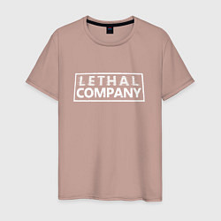 Мужская футболка Lethal Company: Logo