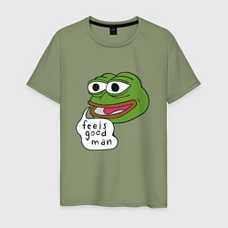 Мужская футболка Pepe feels good man