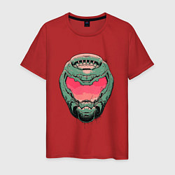 Мужская футболка Pink Doomguy