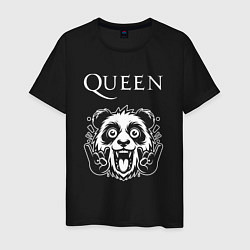 Мужская футболка Queen rock panda