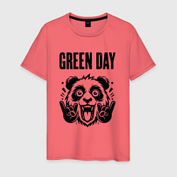 Мужская футболка Green Day - rock panda