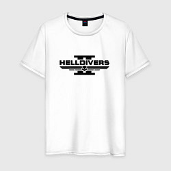 Мужская футболка Helldivers 2: Logo