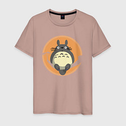 Мужская футболка Totoro on the tree