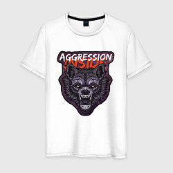 Мужская футболка Aggression inside