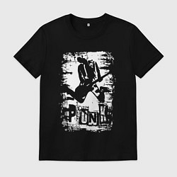 Мужская футболка Punk music
