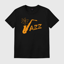Мужская футболка Jazz sax