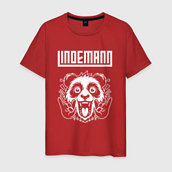 Мужская футболка Lindemann rock panda