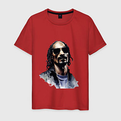 Мужская футболка Snoop dog