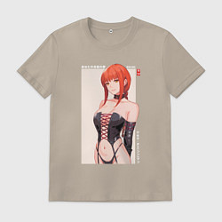 Мужская футболка Макима в корсете