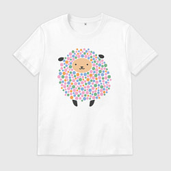 Мужская футболка Милая овечка