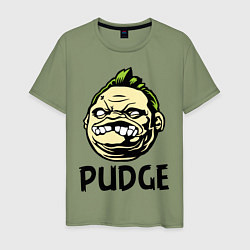 Мужская футболка Pudge Face