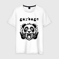 Мужская футболка Garbage - rock panda