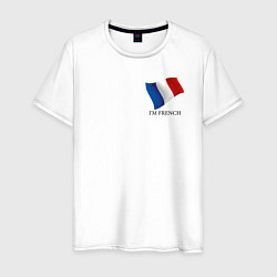 Мужская футболка Im French - motto