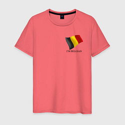 Мужская футболка Im Belgian - motto