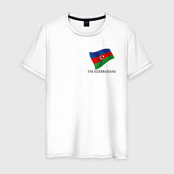 Мужская футболка Im Azerbaijani - motto