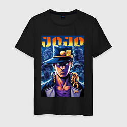 Мужская футболка Jojo - Jotaro Kujo ai art