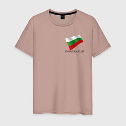 Мужская футболка Im Bulgarian - motto