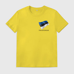Мужская футболка Im Estonian - motto