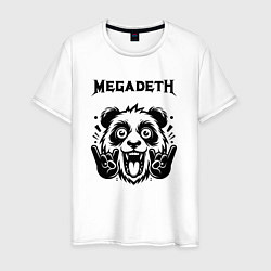 Мужская футболка Megadeth - rock panda