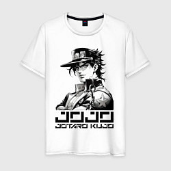 Мужская футболка Jotaro Kujo - jojo ai art