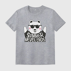 Мужская футболка Лето никогда не заканчивается