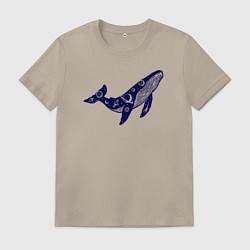 Мужская футболка Space whale