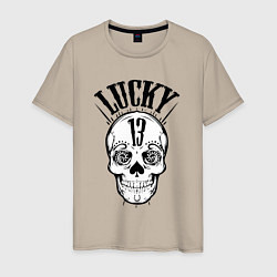 Мужская футболка Lucky skull