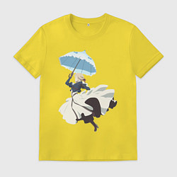 Мужская футболка Вайолет Эвергарден автозапоминающая кукла