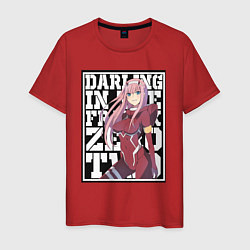 Мужская футболка Darling in the FranXX zero