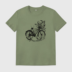 Мужская футболка Велосипедные символы