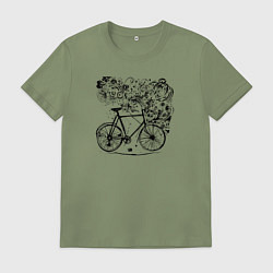 Мужская футболка Абстрактный велоузор