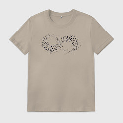 Мужская футболка Бесконечность птиц