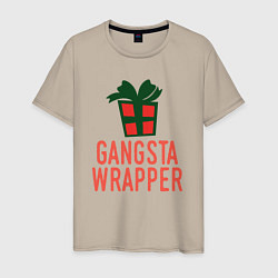 Мужская футболка Gangsta wrapper