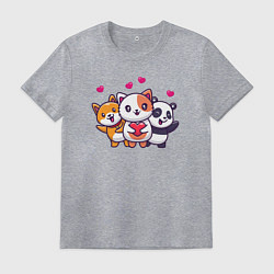 Мужская футболка Любимые питомцы