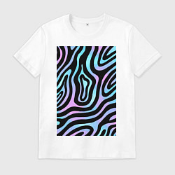 Мужская футболка Голографические реки
