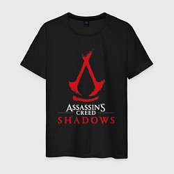 Мужская футболка Assassins creed shadows logo