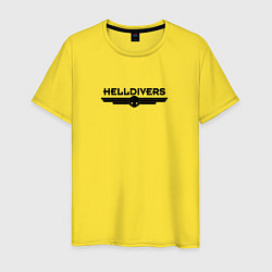 Мужская футболка Helldivers Logo