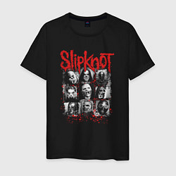 Мужская футболка Slipknot rock band