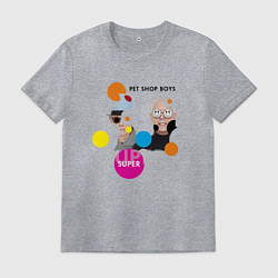Мужская футболка Pet Shop Boys - Super