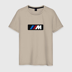 Мужская футболка BMW logo sport steel