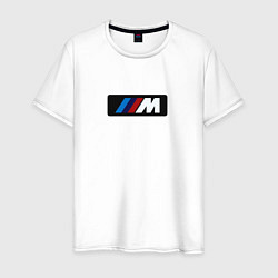 Мужская футболка BMW logo sport steel