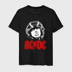 Мужская футболка ACDC Angus Young rock