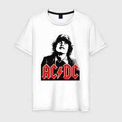 Мужская футболка ACDC Angus Young rock