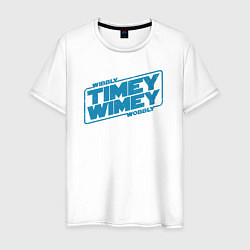 Мужская футболка Timey wimey wibbly wobbly