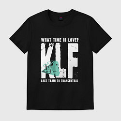 Мужская футболка Klf - What time is love