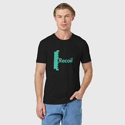 Футболка хлопковая мужская Recoil - Alan from depeche mode project, цвет: черный — фото 2