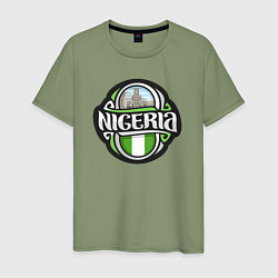 Мужская футболка Nigeria