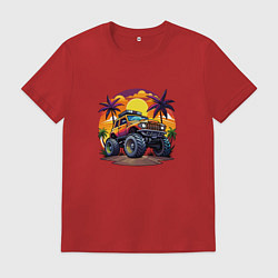Мужская футболка Машина монстр 4х4